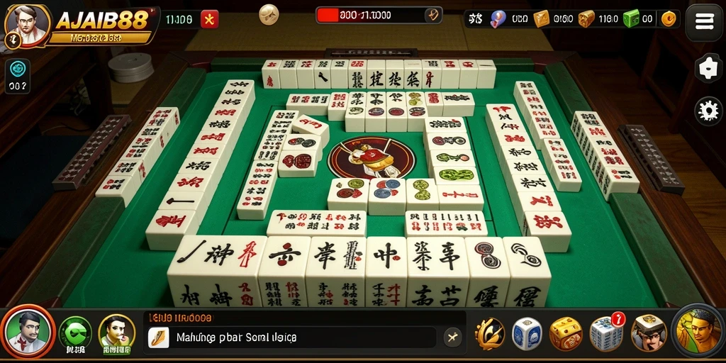 Gameplay seru dan menantang di AJAIB88 Mahjong.