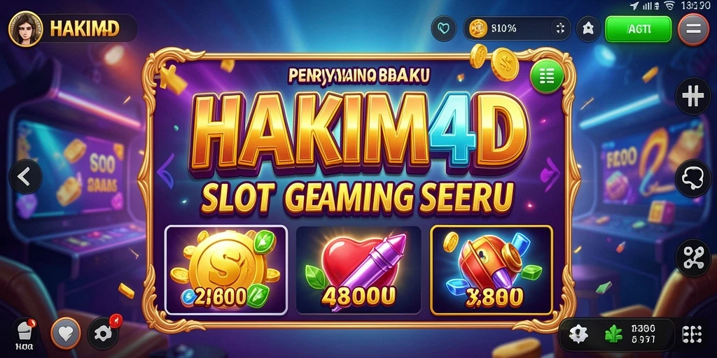 Tampilan gameplay HAKIM4D yang menakjubkan dan seru.