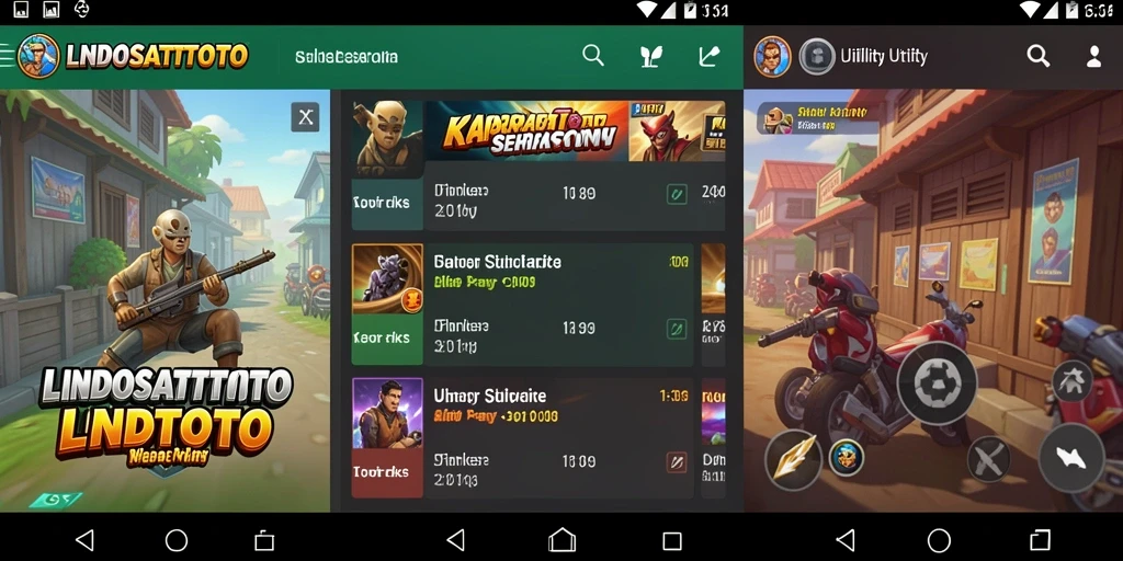 Tampilan utama LNDOSATTOTO dengan fitur-fitur Utility yang bermanfaat.