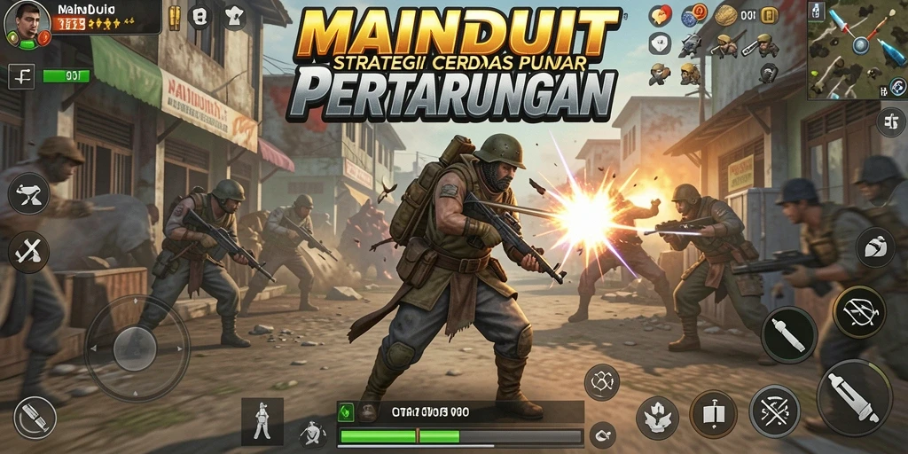 Gameplay MAINDUIT yang menegangkan dan strategis.