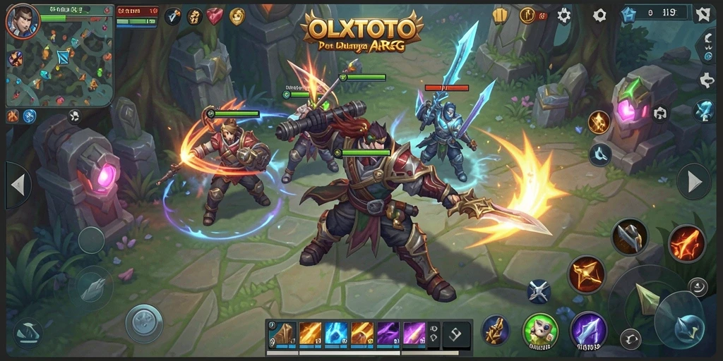 Tampilan menarik dari gameplay OLXTOTO yang penuh aksi.